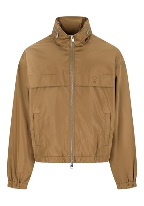 coupe vent jacket man bronze AMI PARIS | HJK828.PL0039298